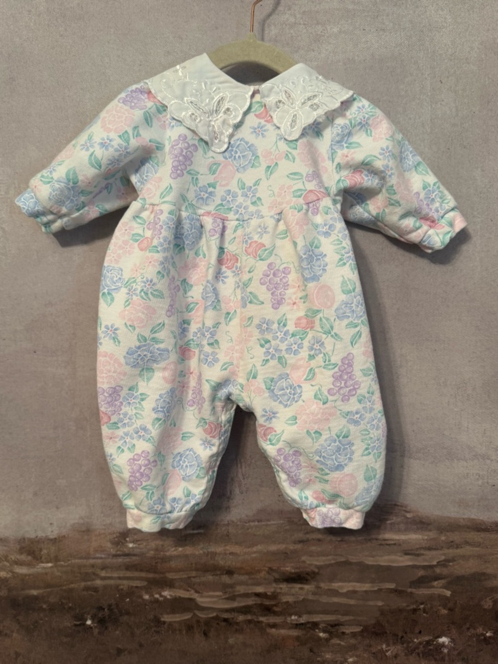 vintage | Baby Dior |  outfit is a long-sleeved infant romper  ~ Size 3M
